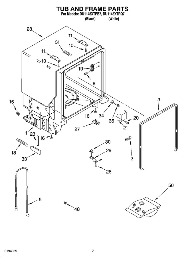 Diagram for DU1148XTPB7