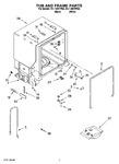 Diagram for 07 - Tub And Frame Parts