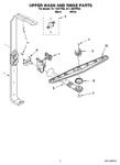 Diagram for 10 - Upper Wash And Rinse Parts