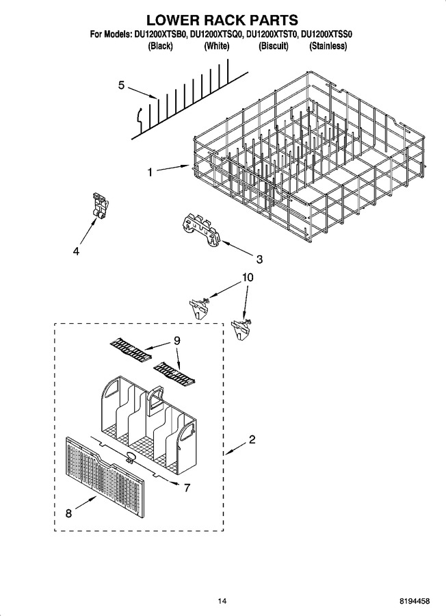 Diagram for DU1200XTSS0