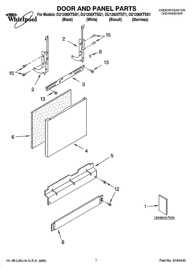Diagram for DU1200XTSB1