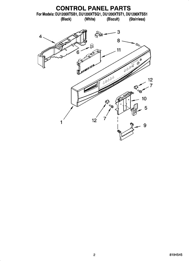 Diagram for DU1200XTSS1