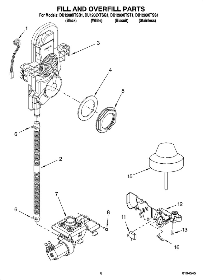 Diagram for DU1200XTSB1