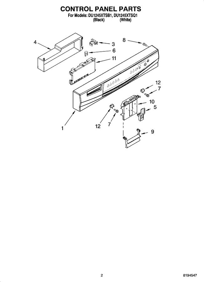 Diagram for DU1245XTSB1