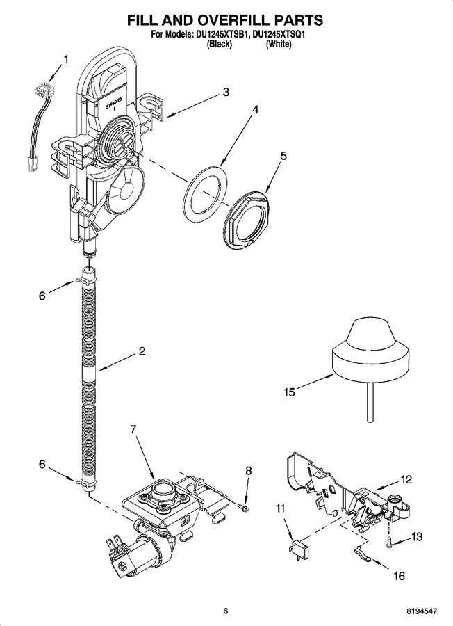 Diagram for DU1245XTSB1
