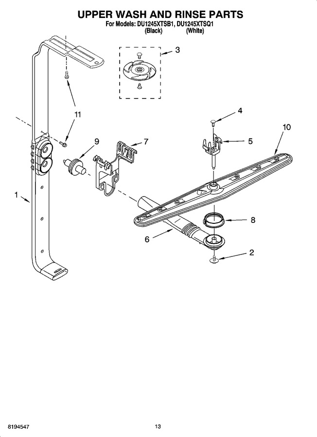 Diagram for DU1245XTSB1