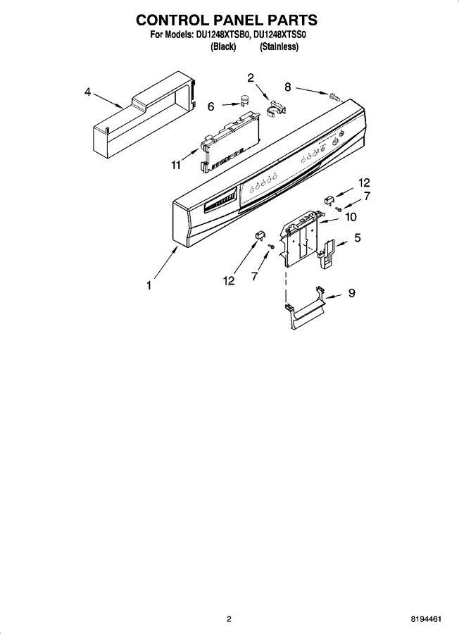 Diagram for DU1248XTSS0