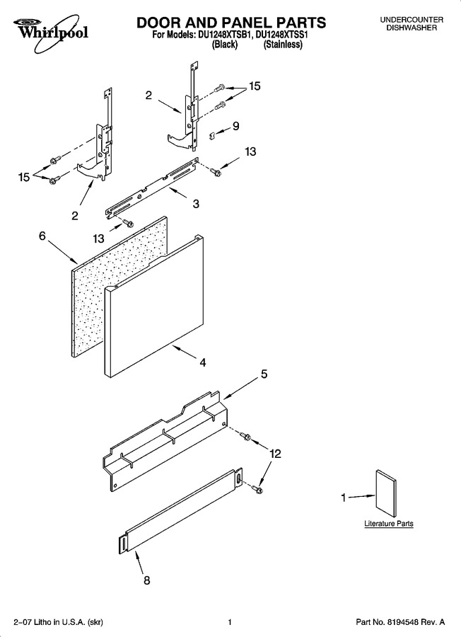 Diagram for DU1248XTSB1