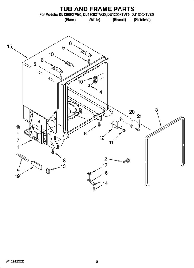 Diagram for DU1300XTVB0