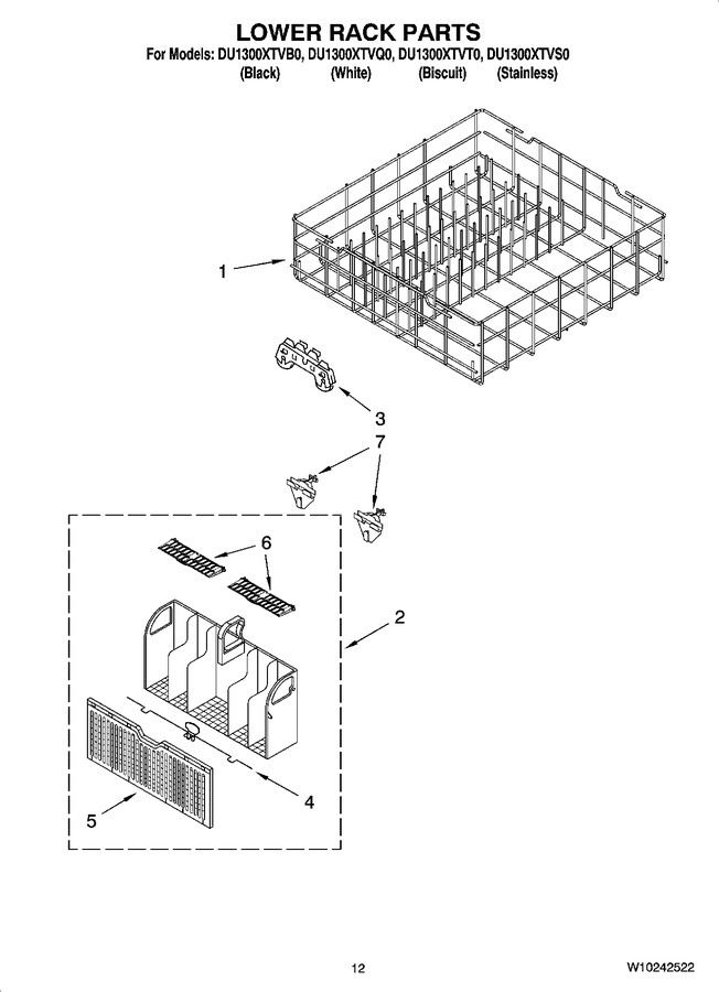 Diagram for DU1300XTVB0