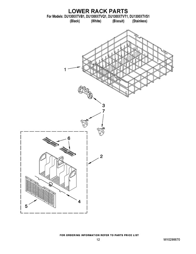 Diagram for DU1300XTVQ1