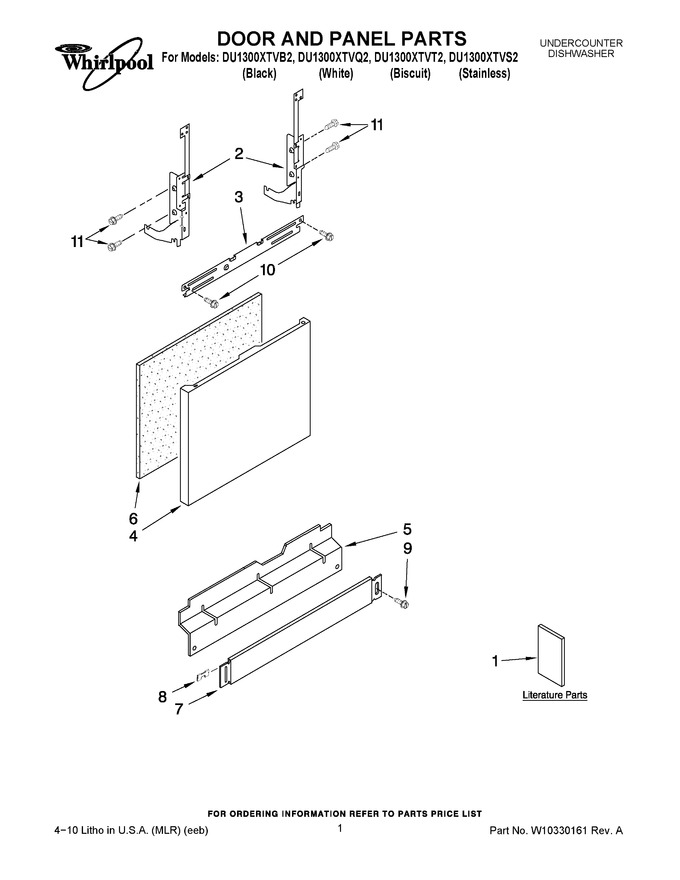 Diagram for DU1300XTVT2