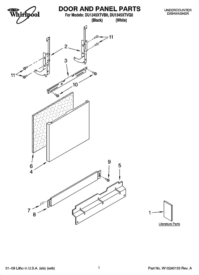 Diagram for DU1345XTVB0