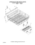 Diagram for 09 - Upper Rack And Track Parts