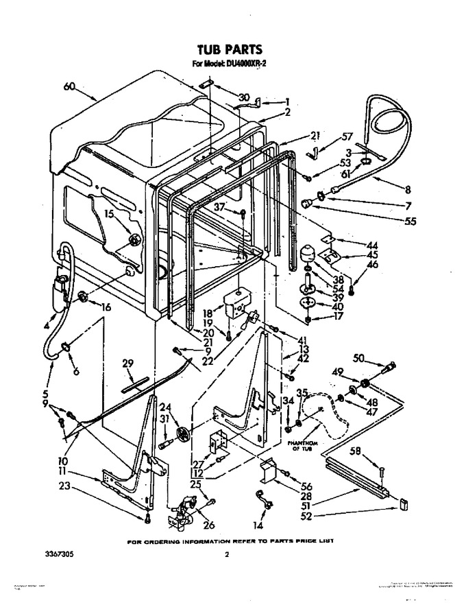 Diagram for DU4000XR2