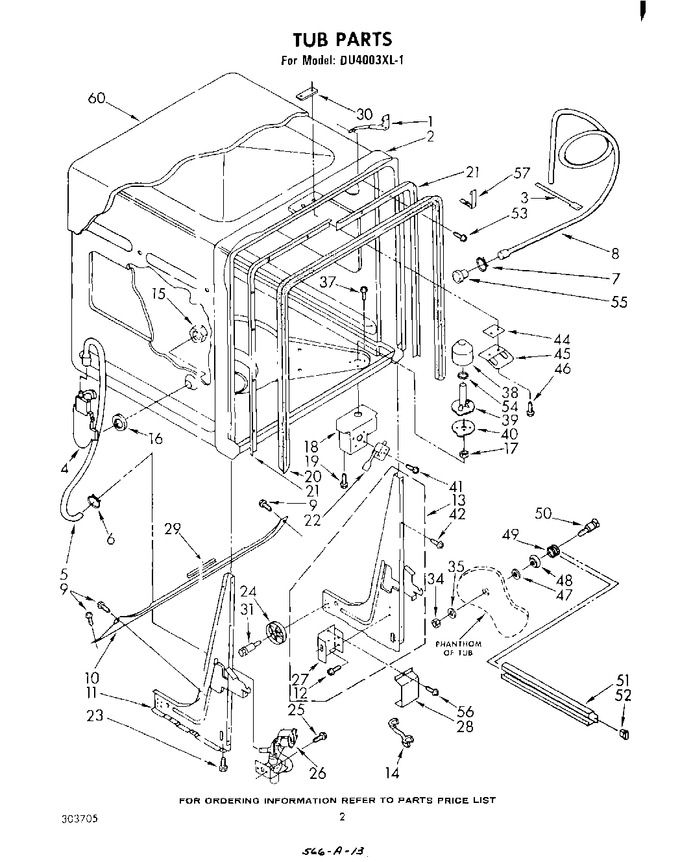 Diagram for DU4003XL1