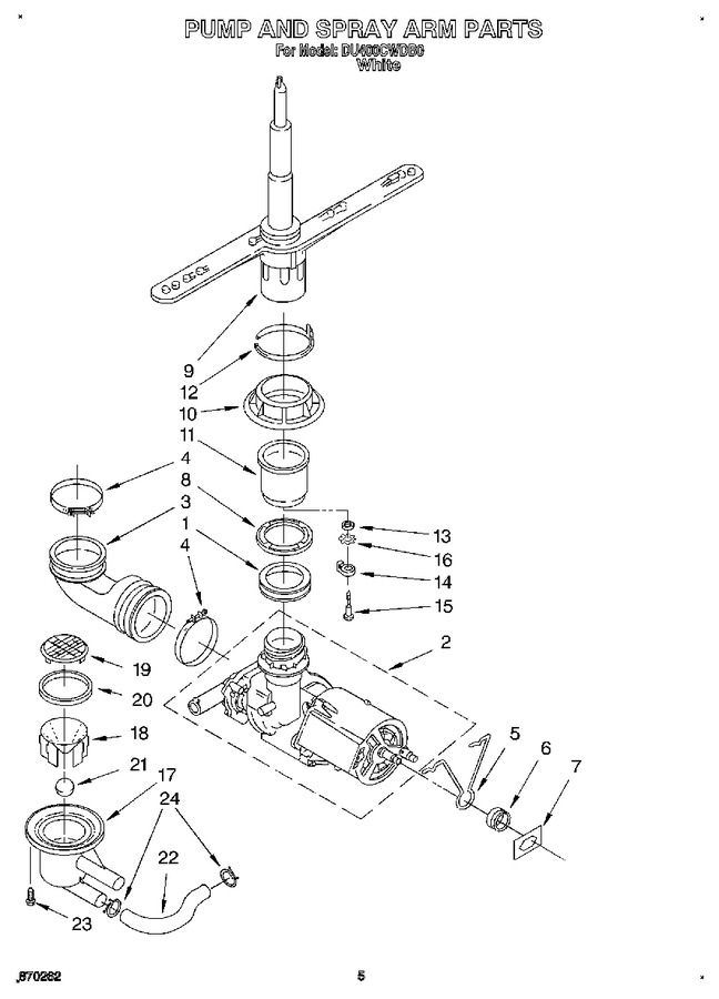 Diagram for DU400CWDB0
