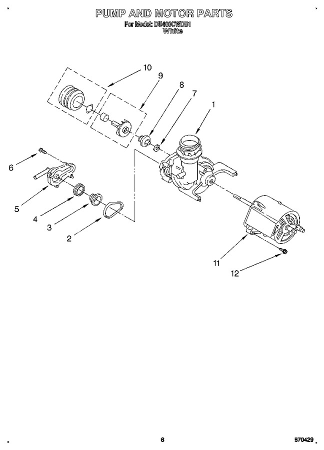 Diagram for DU400CWDB1