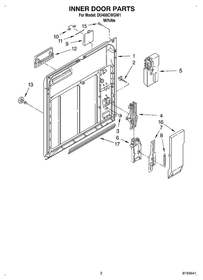 Diagram for DU400CWGW1