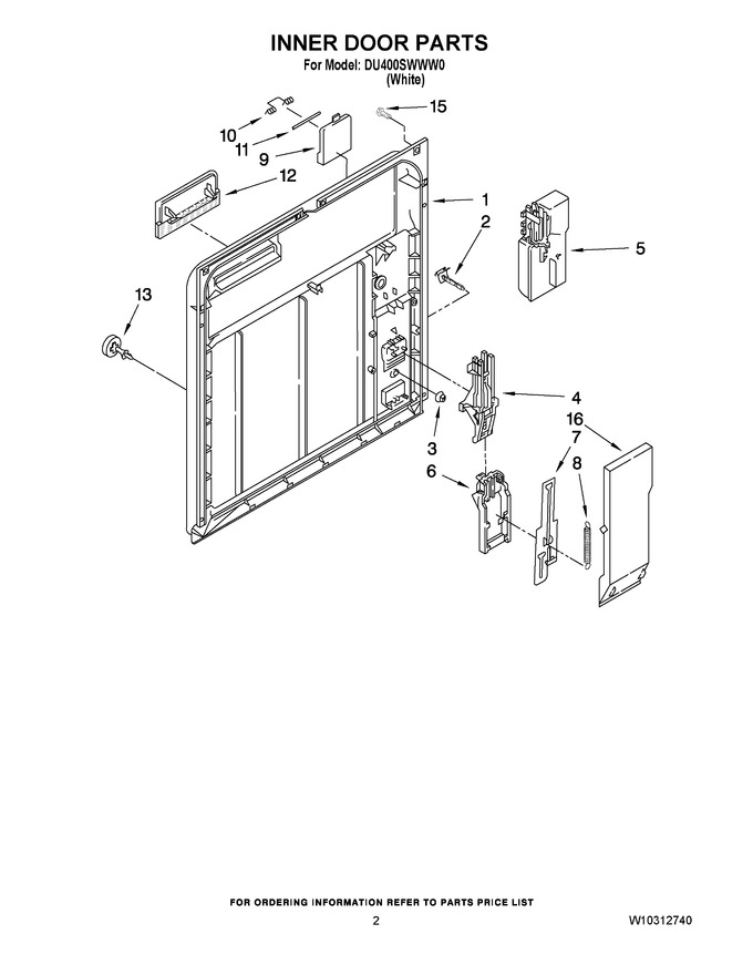 Diagram for DU400SWWW0