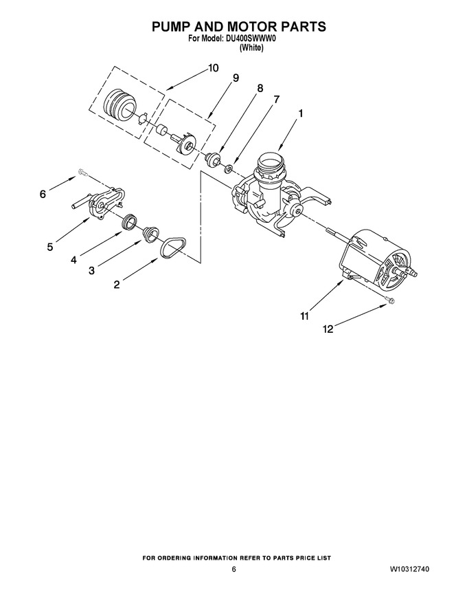 Diagram for DU400SWWW0