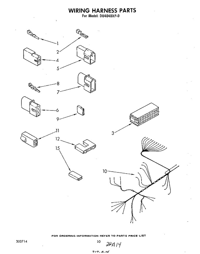 Diagram for DU4040XP0
