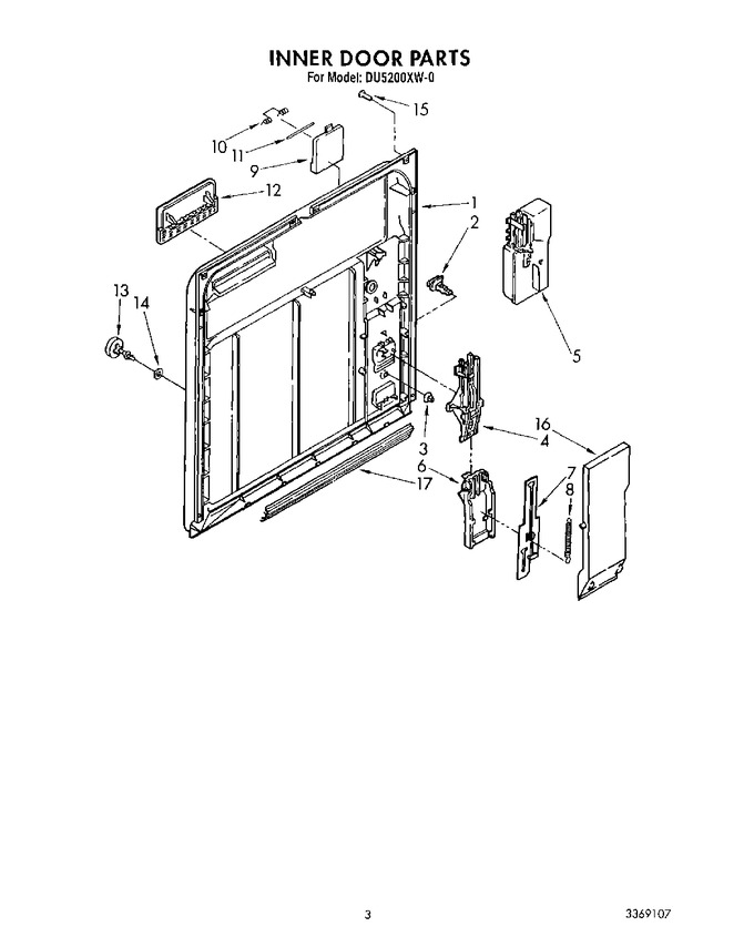 Diagram for DU5200XW0