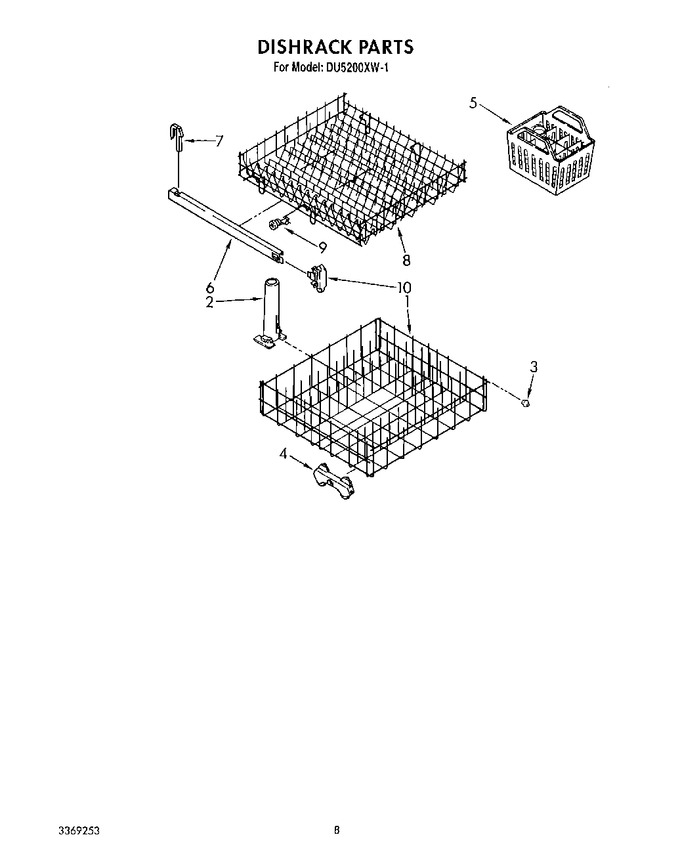 Diagram for DU5200XW1