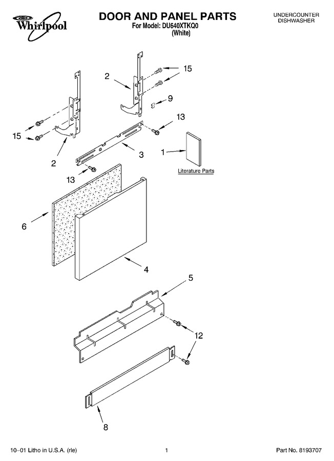 Diagram for DU640XTKQ0