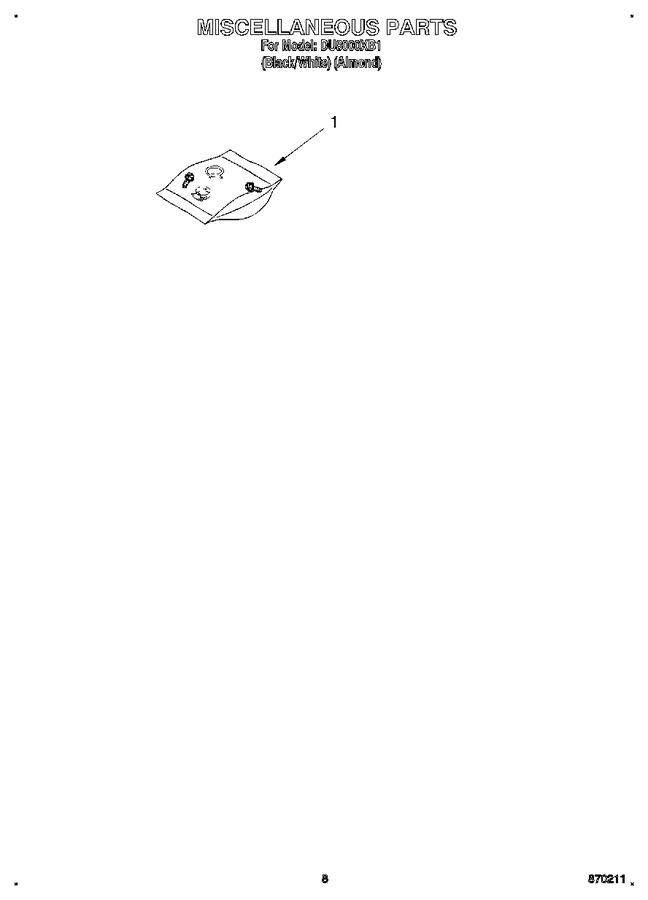 Diagram for DU8000XB1