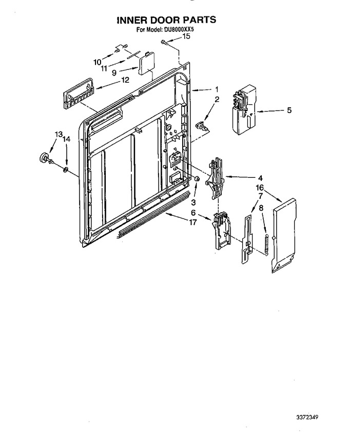 Diagram for DU8000XX5