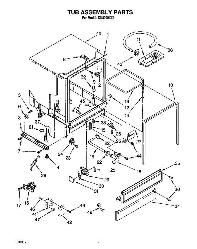 Diagram for DU8000XX6