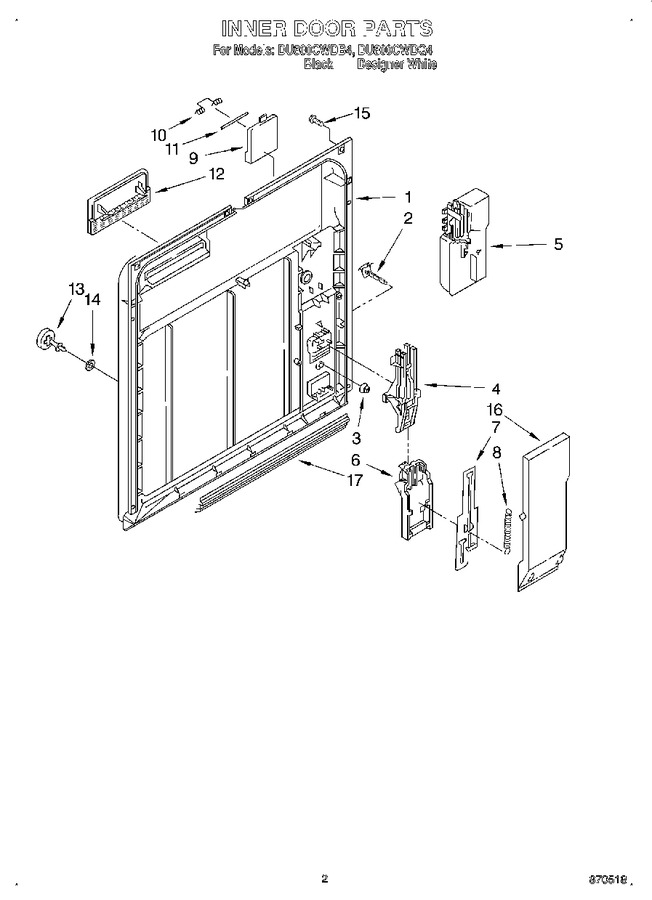 Diagram for DU800CWDB4