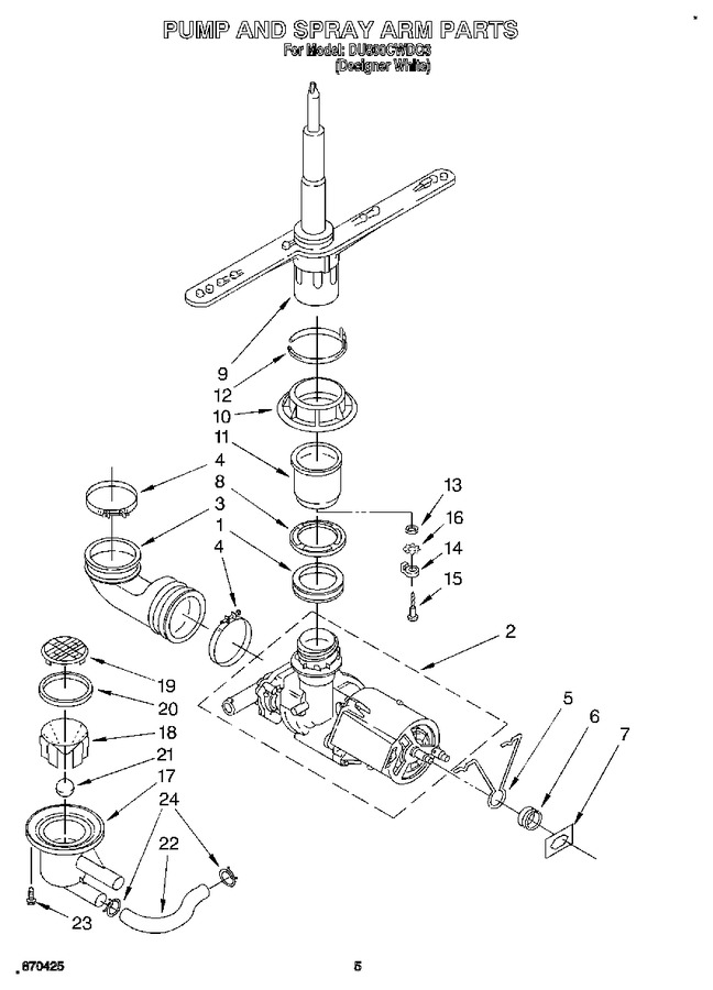 Diagram for DU800CWDQ3