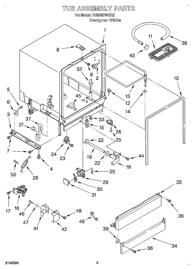 Diagram for DU800DWGQ2