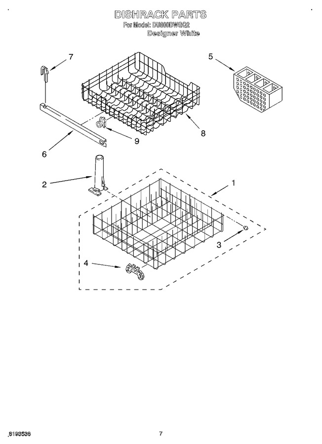 Diagram for DU800DWGQ2