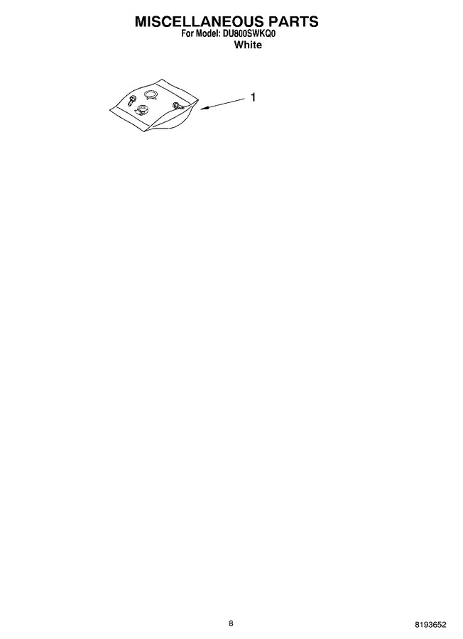 Diagram for DU800SWKQ0