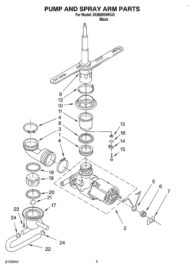 Diagram for DU800SWKU0