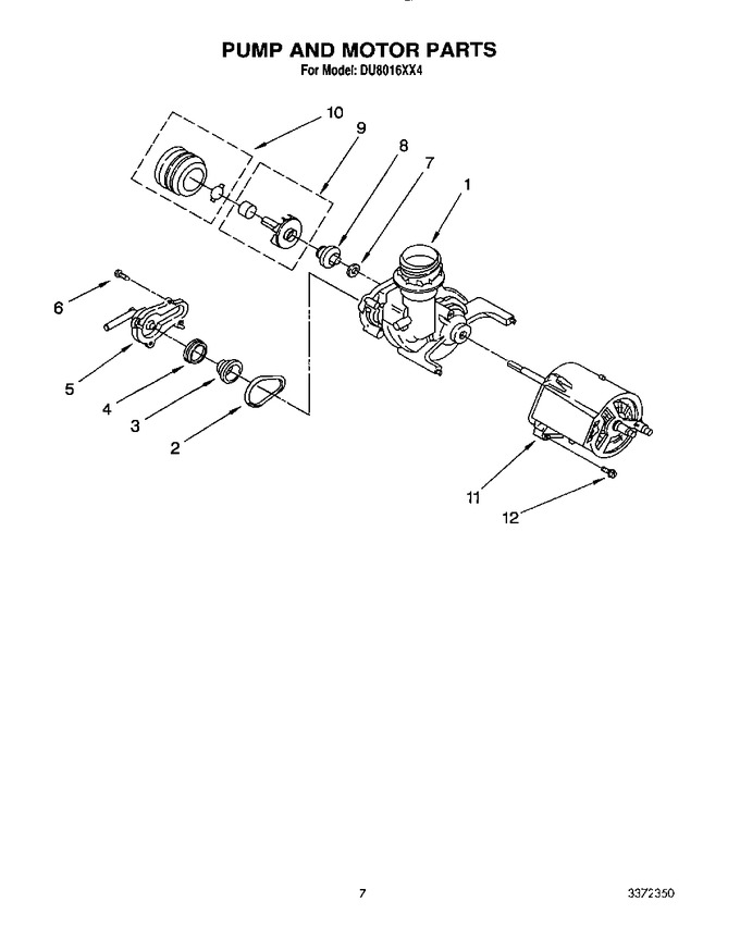 Diagram for DU8016XX4