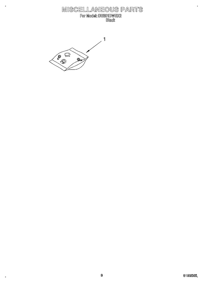 Diagram for DU801DWGX2
