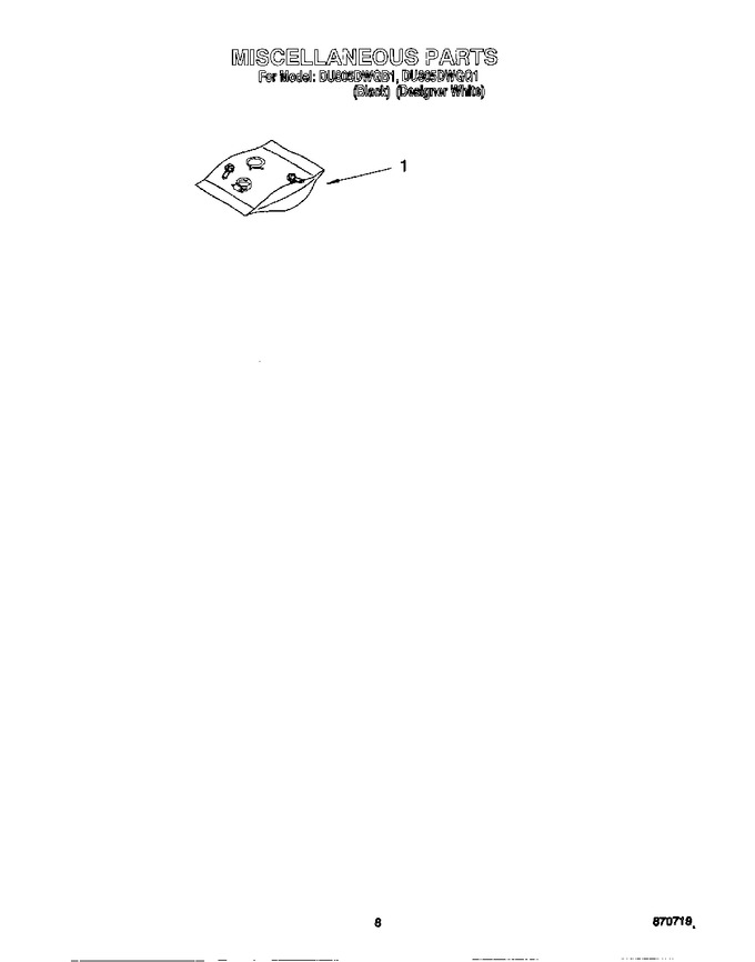Diagram for DU805DWGB1