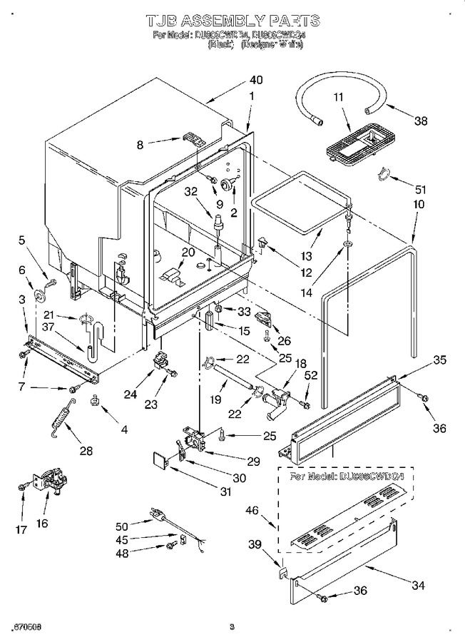 Diagram for DU806CWDB4