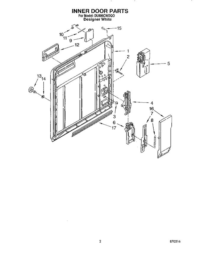 Diagram for DU806CWDQ0