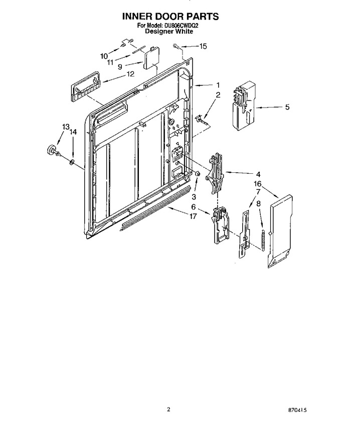 Diagram for DU806CWDQ2