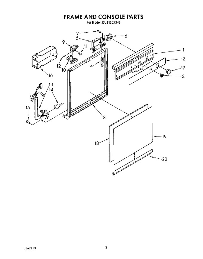 Diagram for DU8100XX0