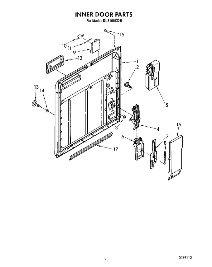 Diagram for DU8100XX0