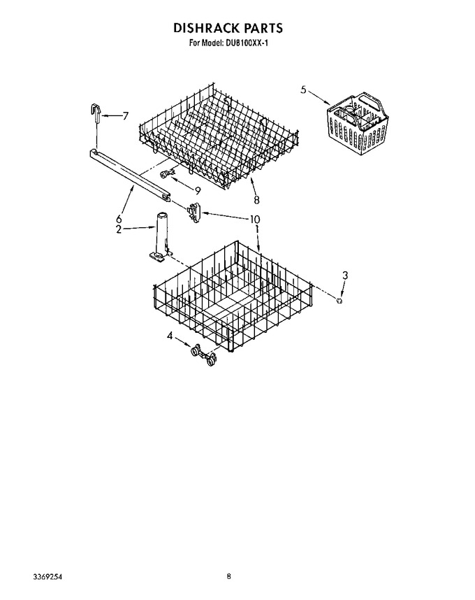 Diagram for DU8100XX1