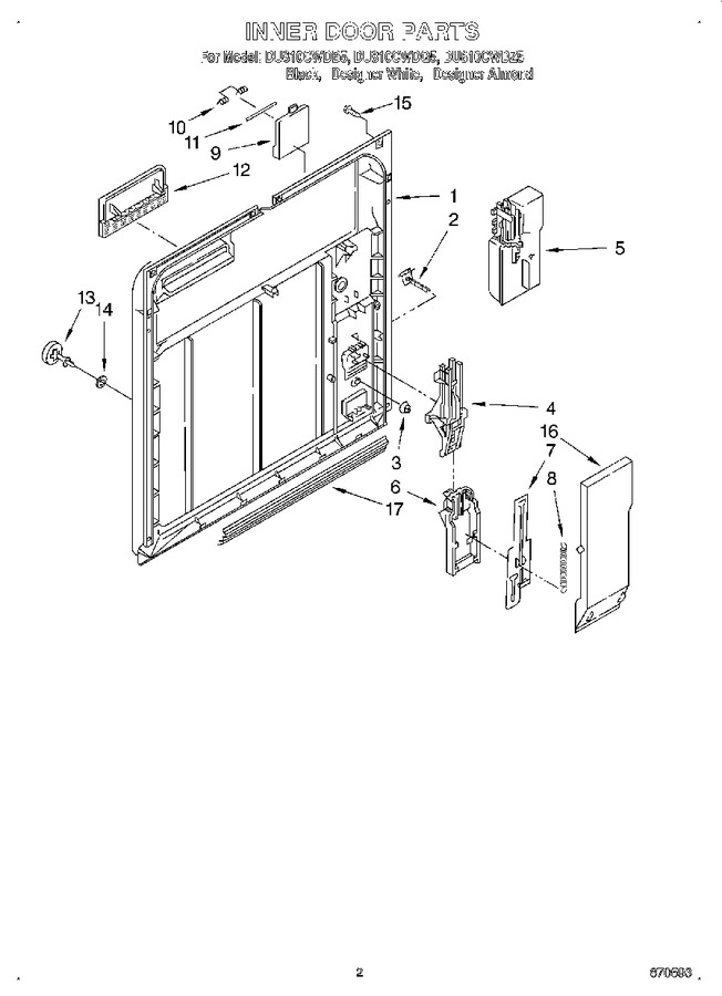 Diagram for DU810CWDZ5