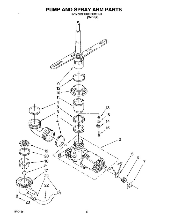 Diagram for DU810CWDQ3
