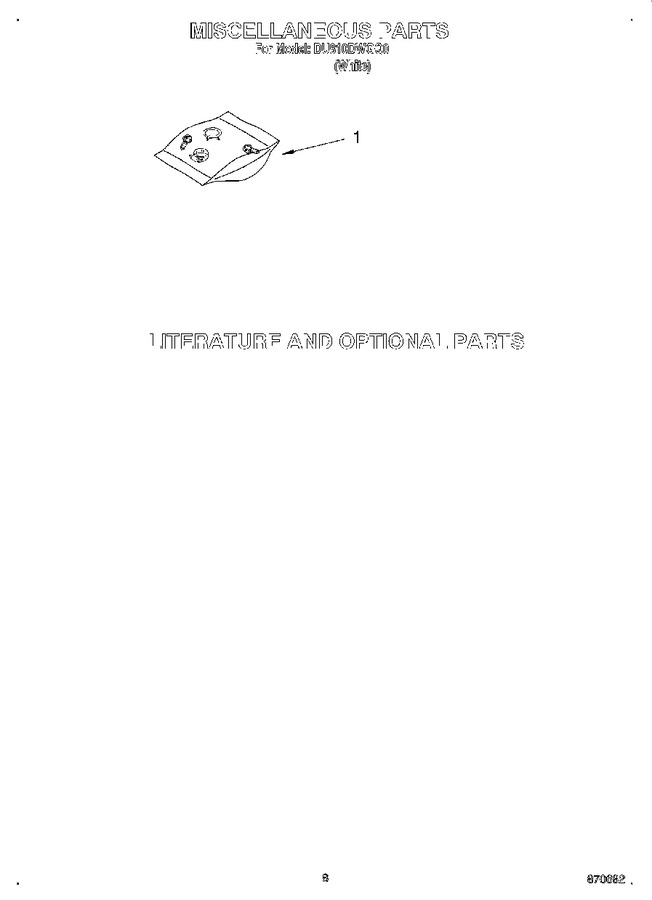 Diagram for DU810DWGQ0